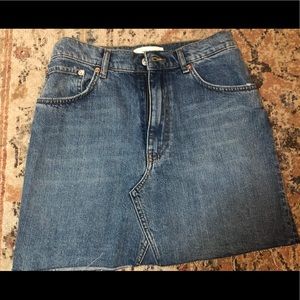 Denim skirt